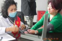 義診中